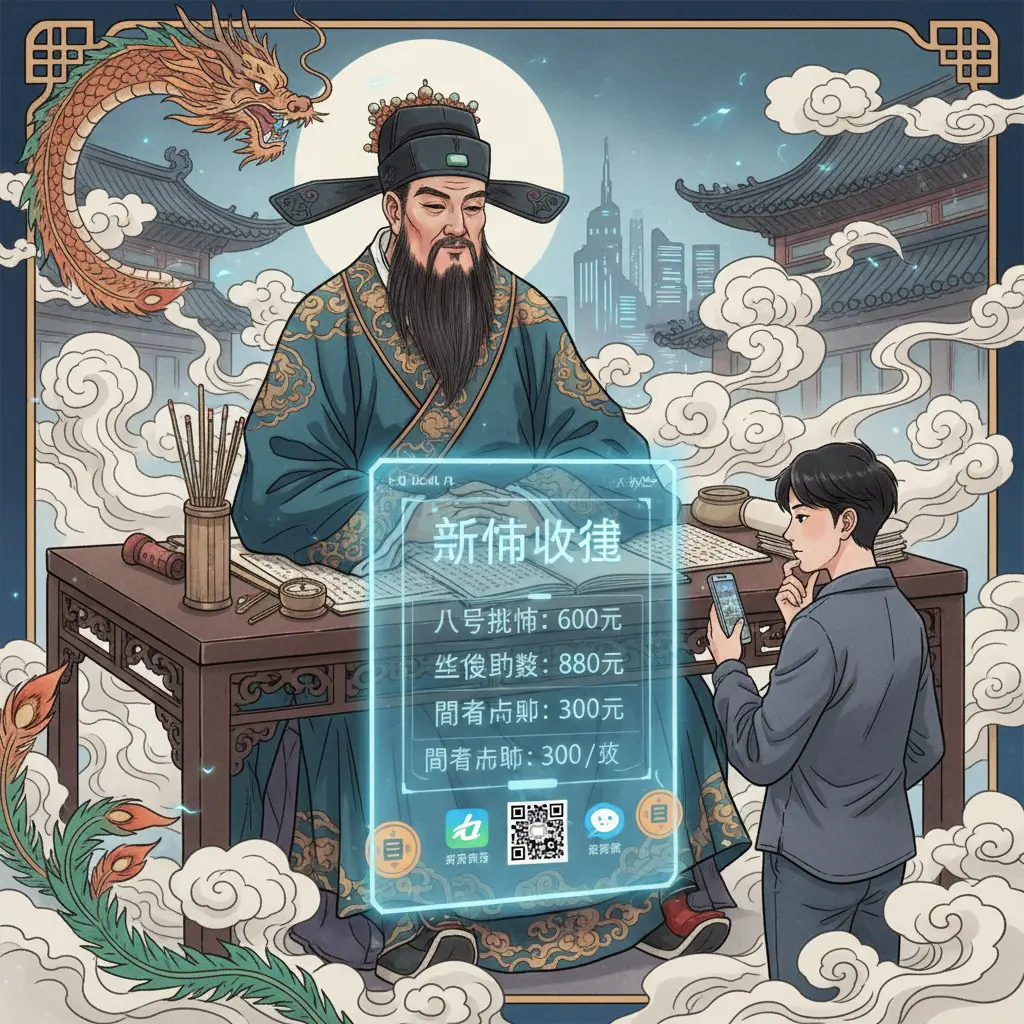 算命收費 - 算命師