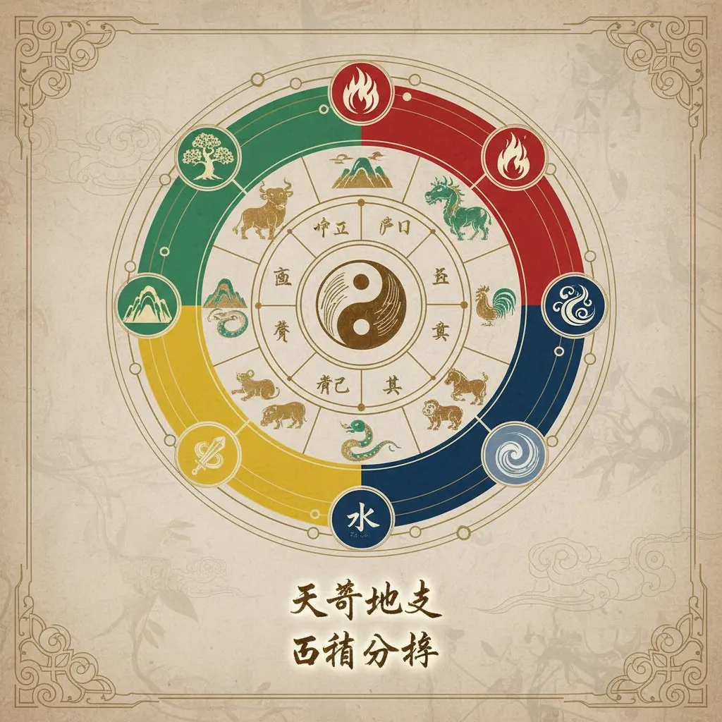 五行分析 - 天干地支