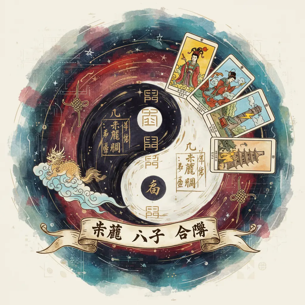 八字合盤 - 塔羅牌