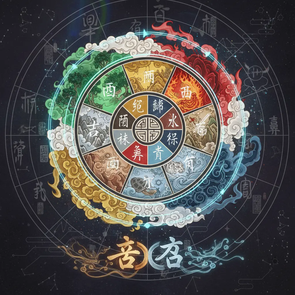 五行喜忌 - 四柱八字