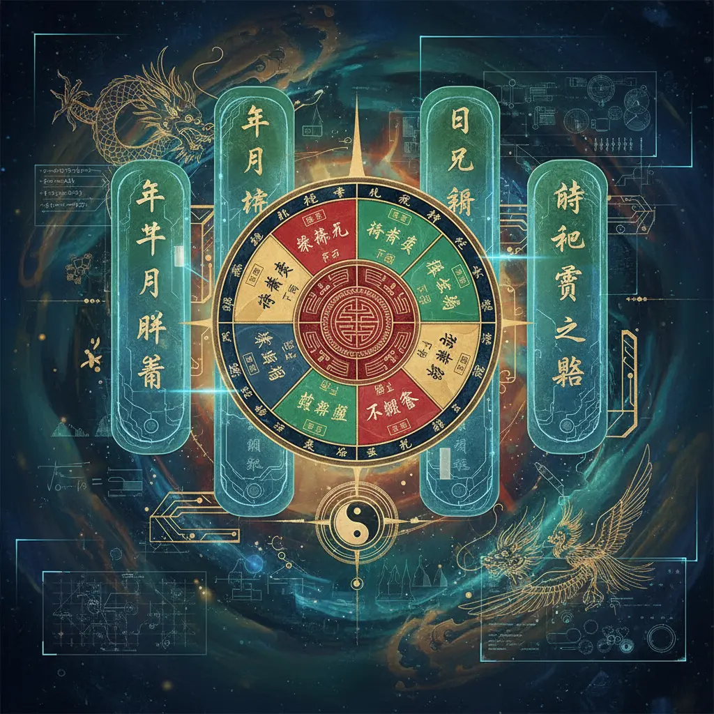 八字排盤 - 八字命盤