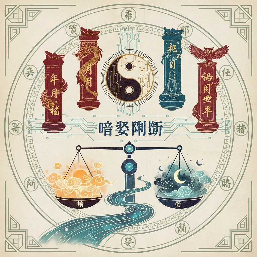 旺衰判斷 - 四柱八字