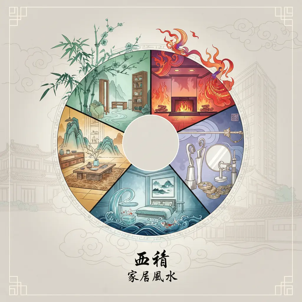 家居風水 - 五行