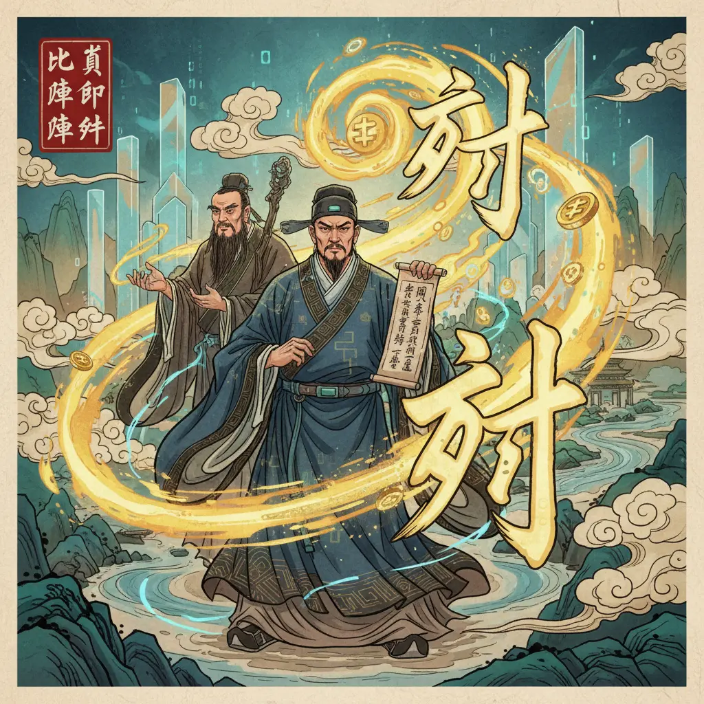 比肩偏印 - 偏財