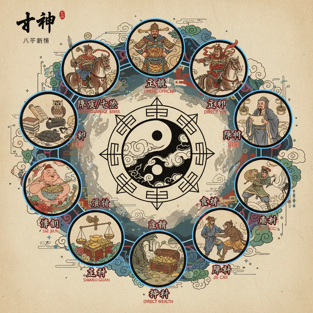 八字算命 - 十神