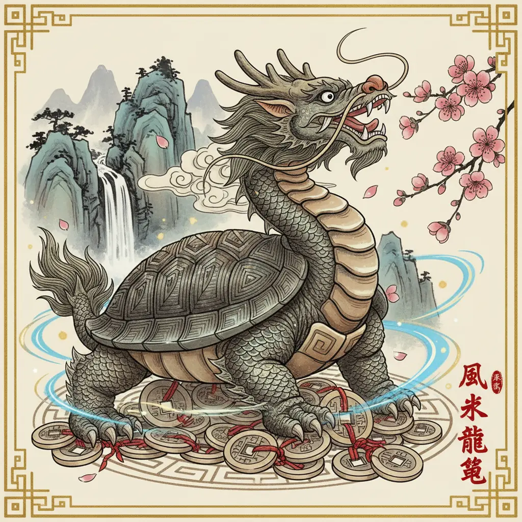 風水物品 - 龍龜