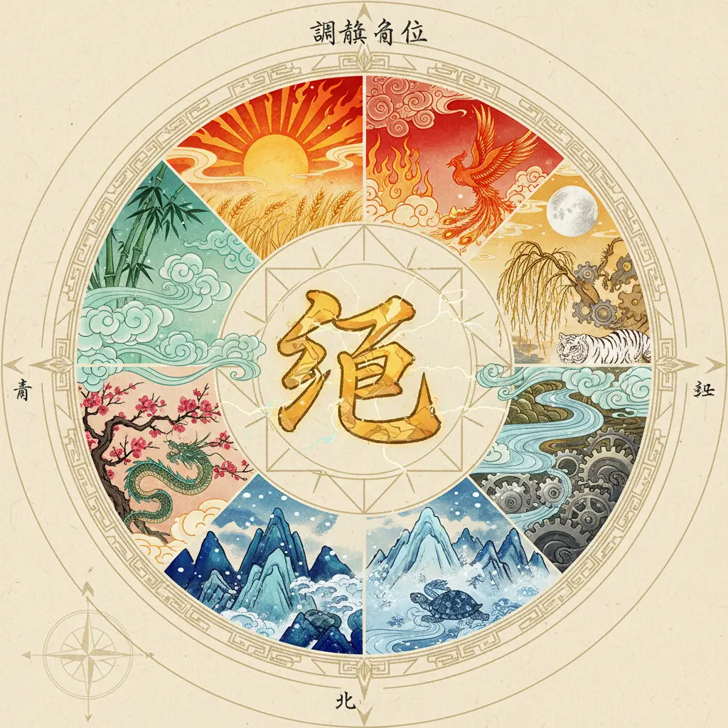 調候方位 - 己土