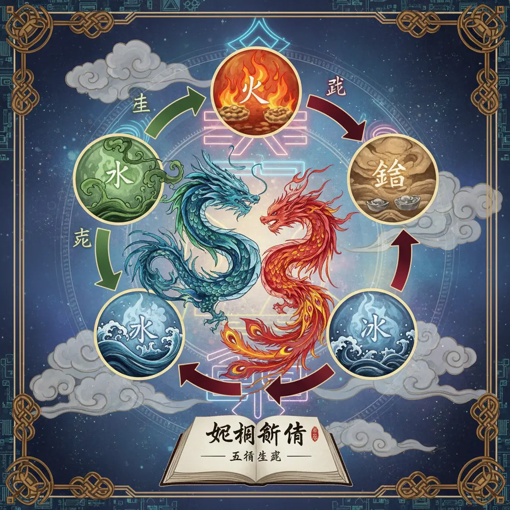 婚姻算命 - 五行生剋