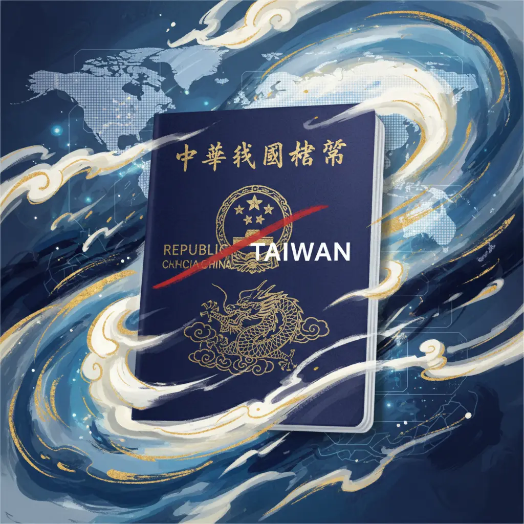 改名 - 中華民國護照