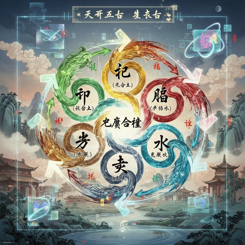 生克合 - 天干五合