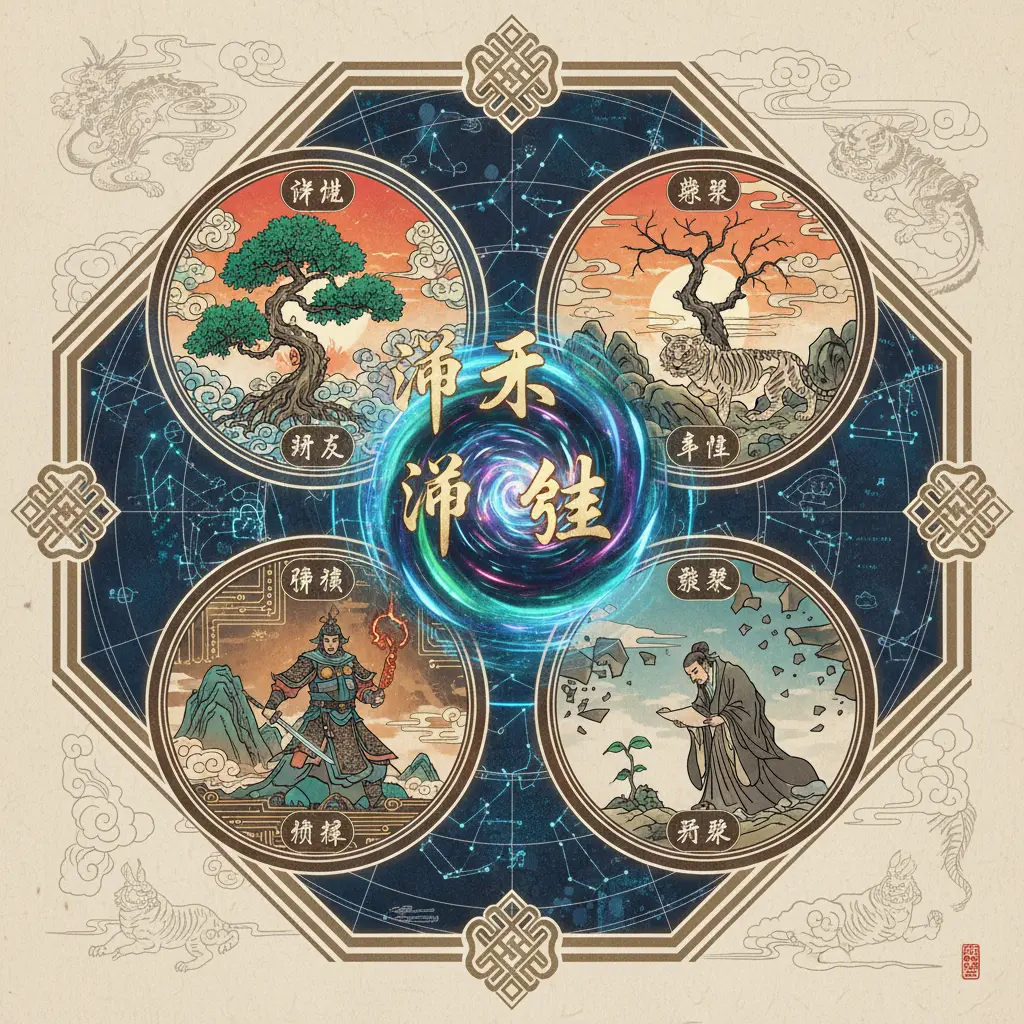 旺衰格局 - 滴天髓