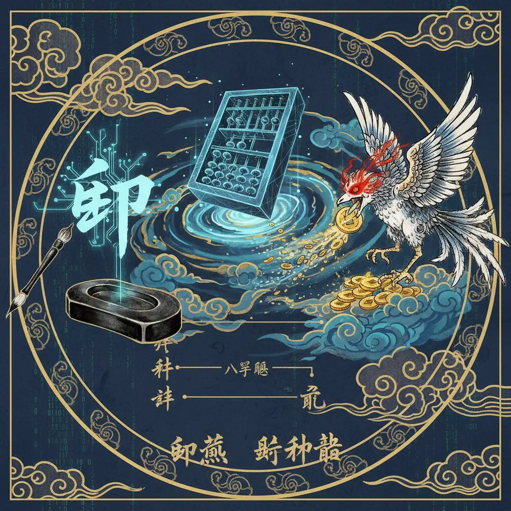 八字斷財富 - 印梟