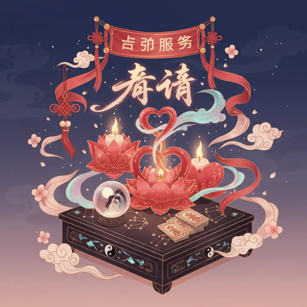占卜服務 - 愛情許願蠟燭