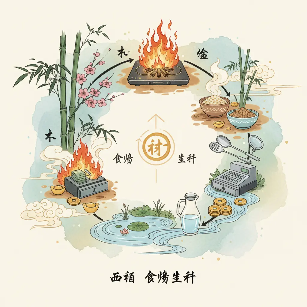 食傷生財 - 五行