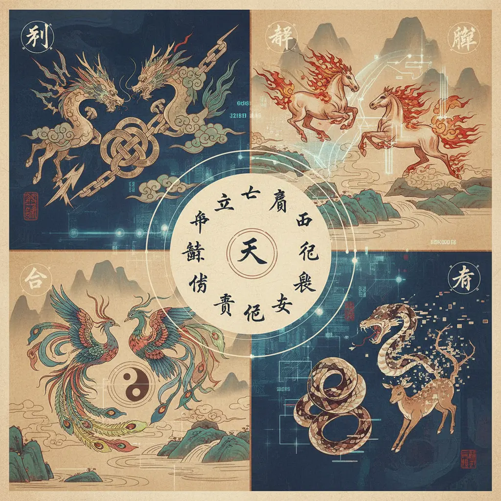 刑衝合害 - 天干