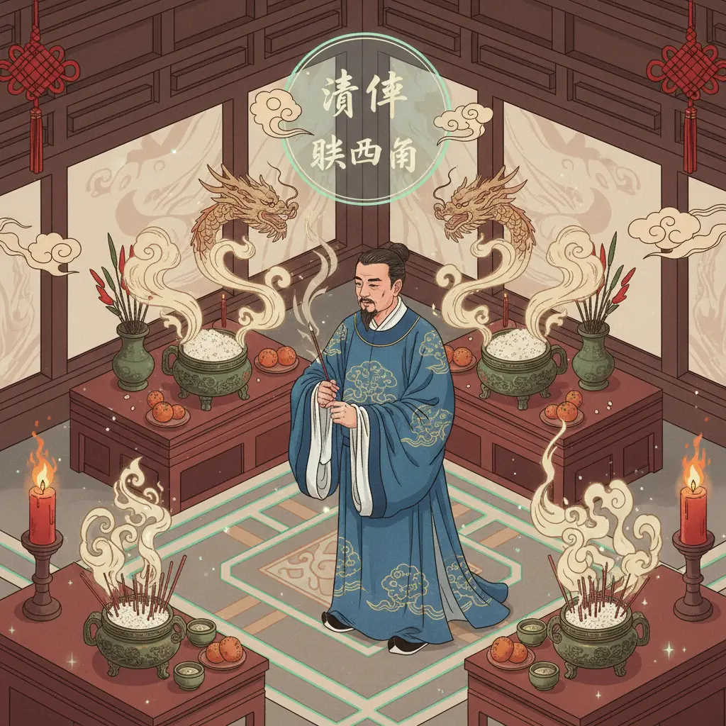 清師傅 - 拜四角