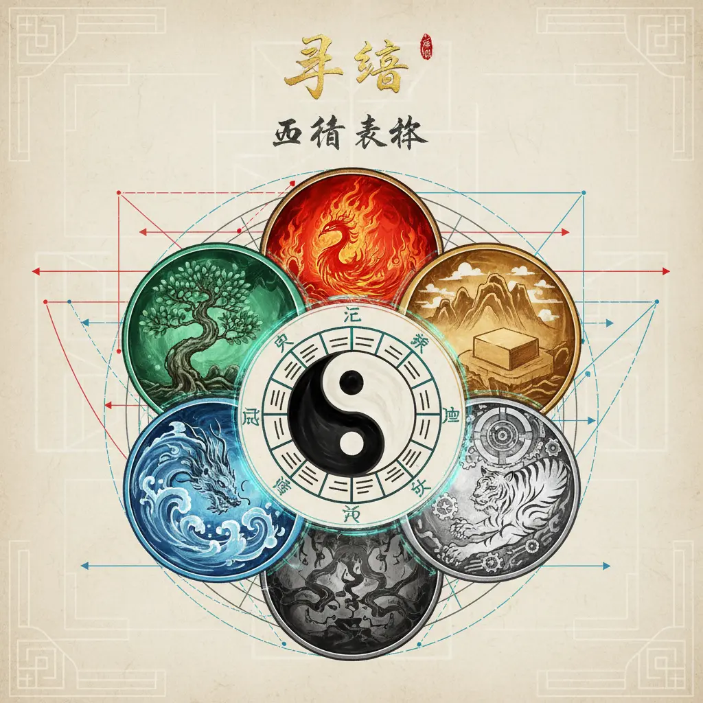 五行結構 - 易經