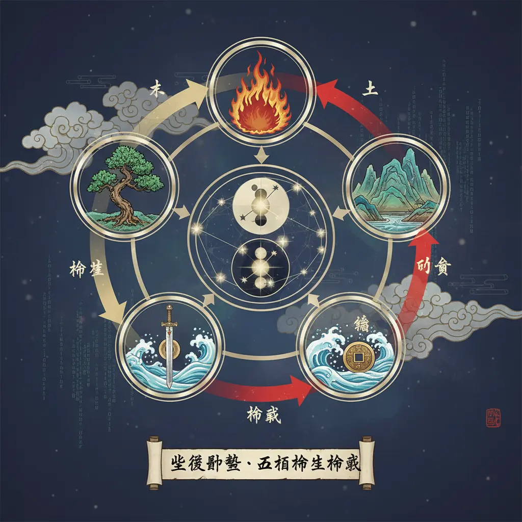 五行相生相剋 - 紫微鬥數