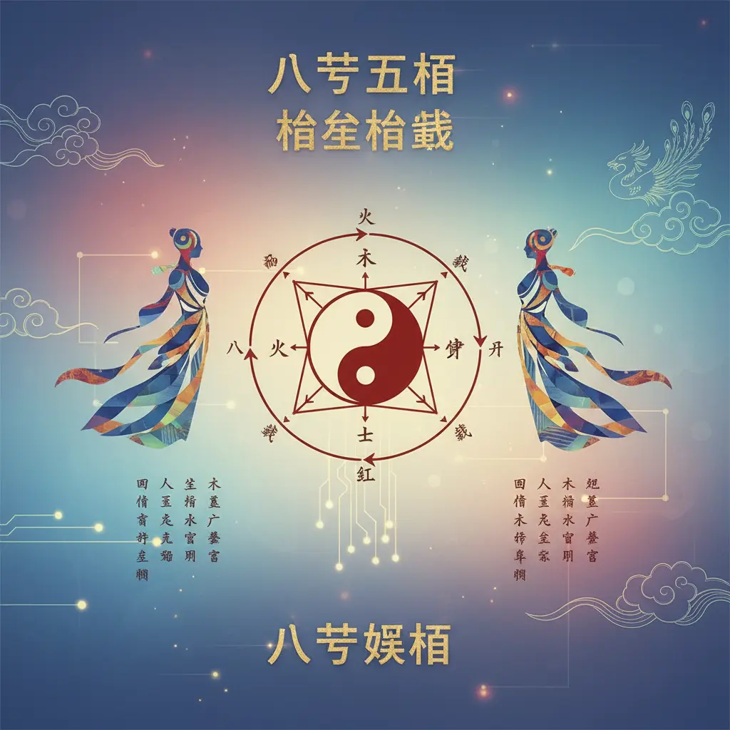 八字婚姻 - 八字五行相生相剋