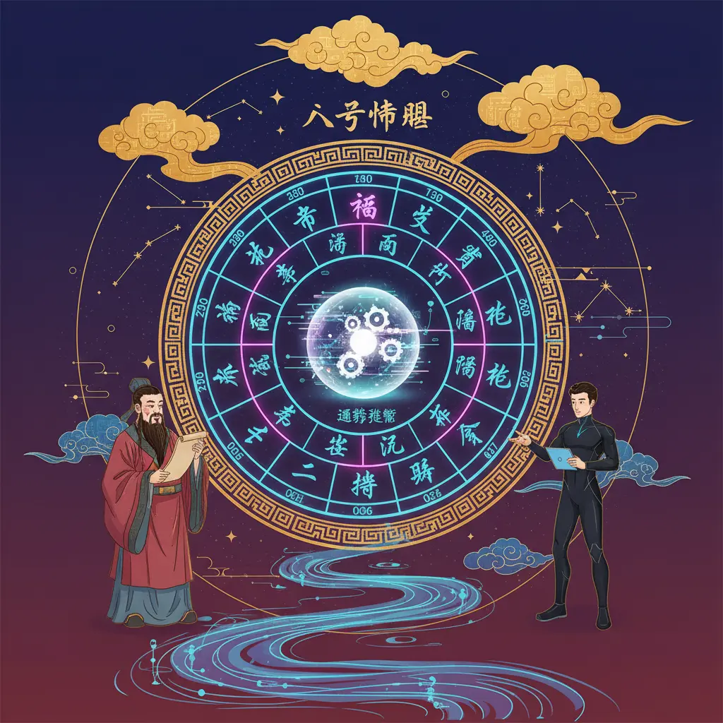 運勢推算 - 八字命盤