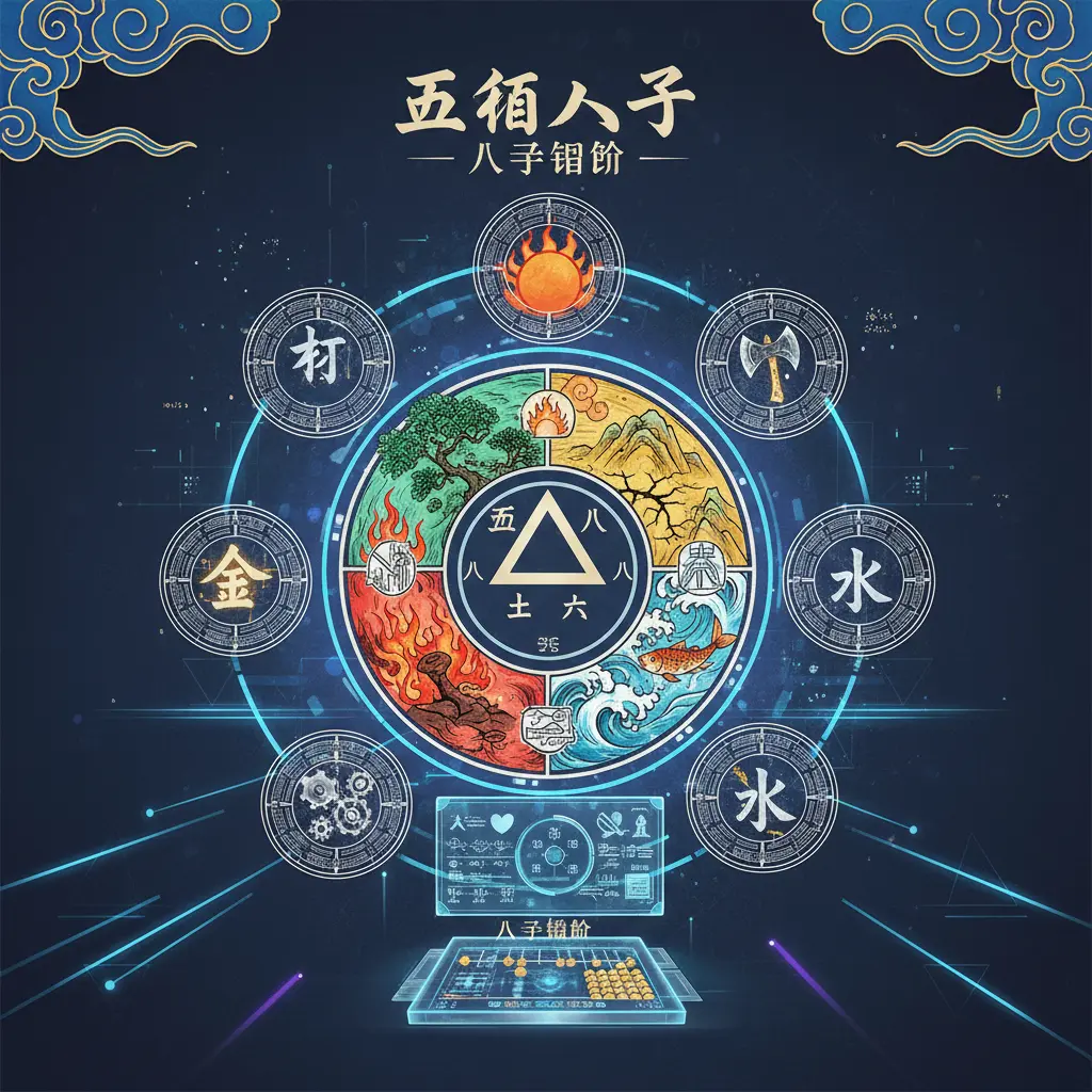八字計算 - 五行八字