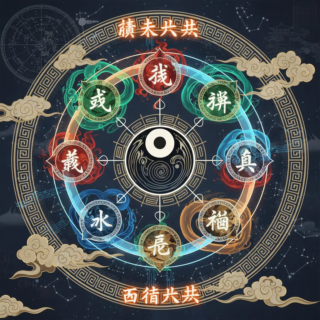 五行八卦 - 後天八卦