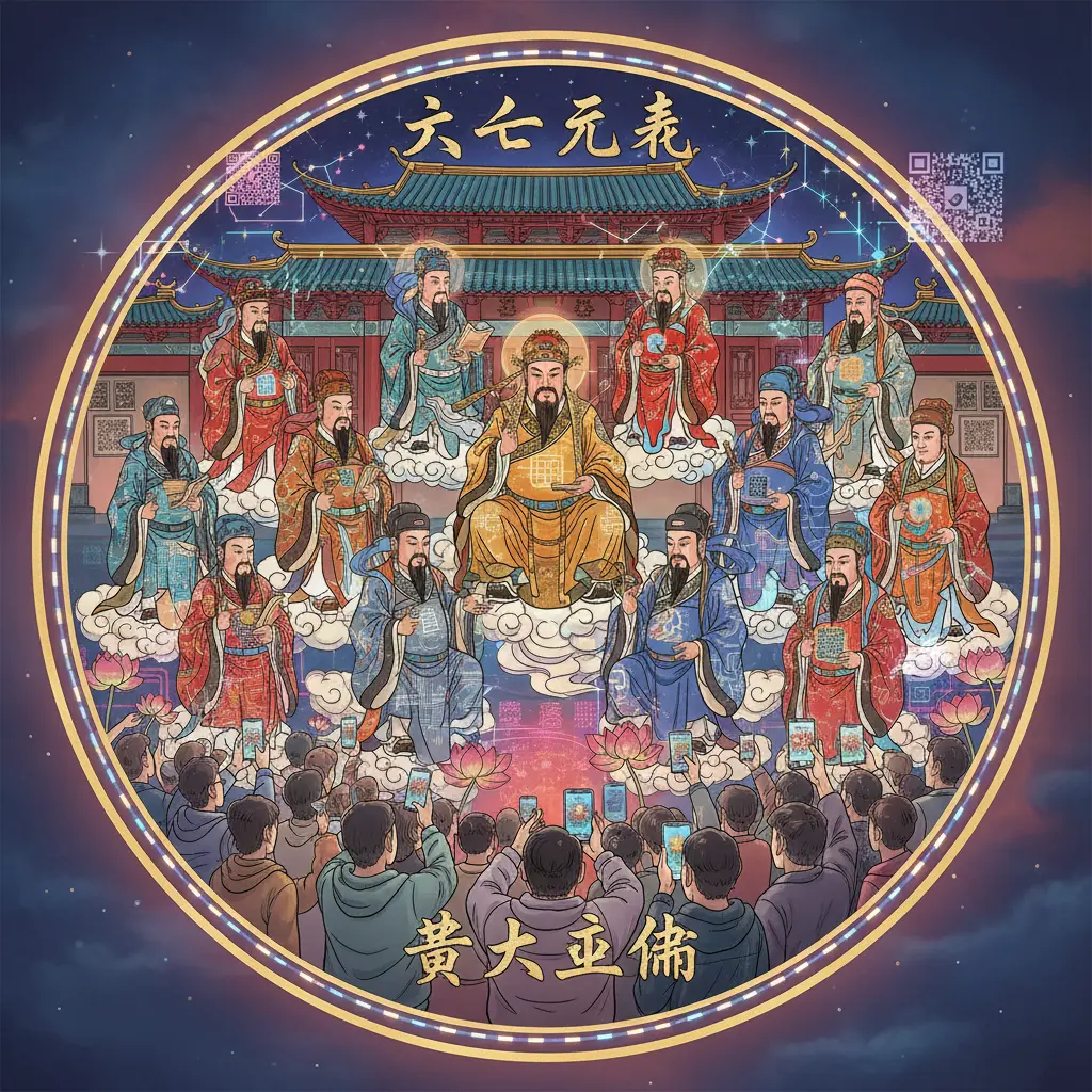 黃大仙廟 - 六十元辰