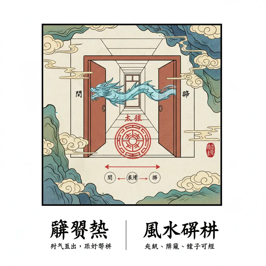 風水規劃 - 穿堂煞