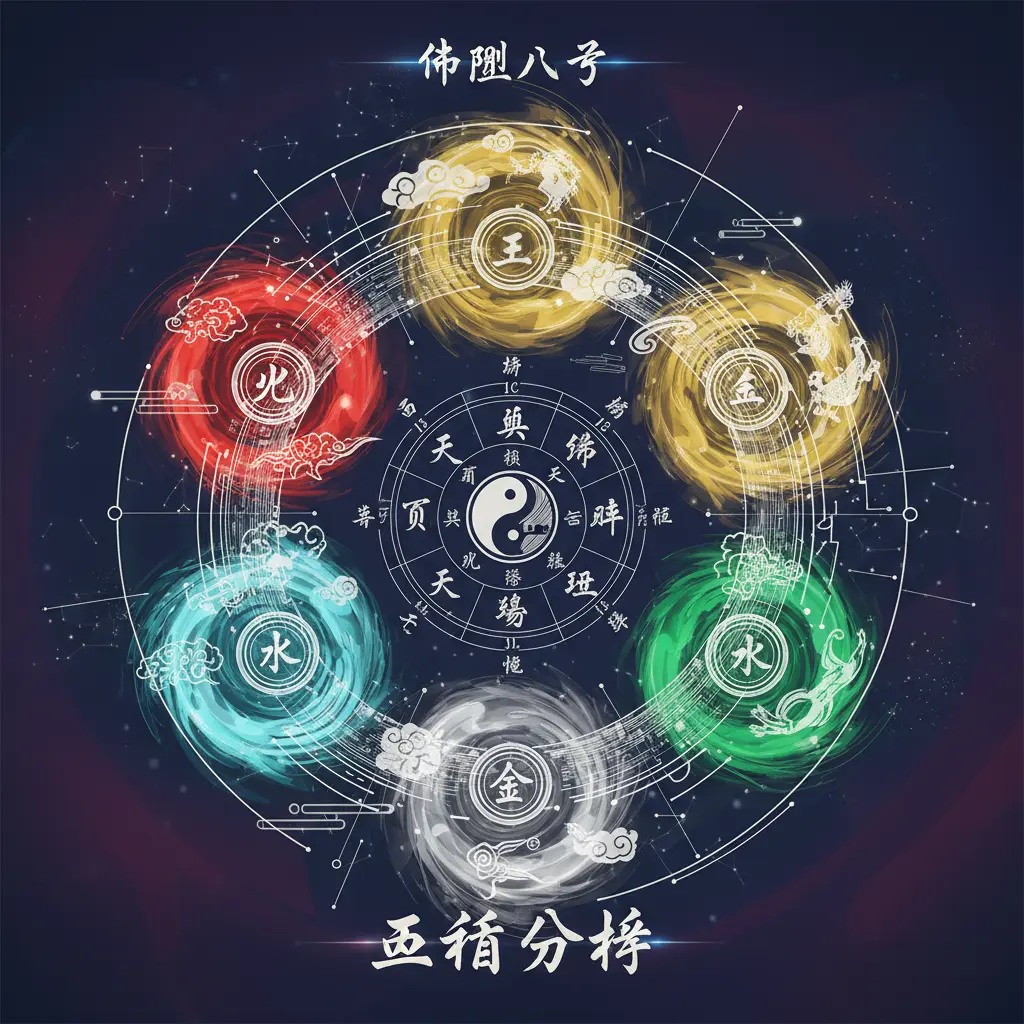 命盤八字 - 五行分析