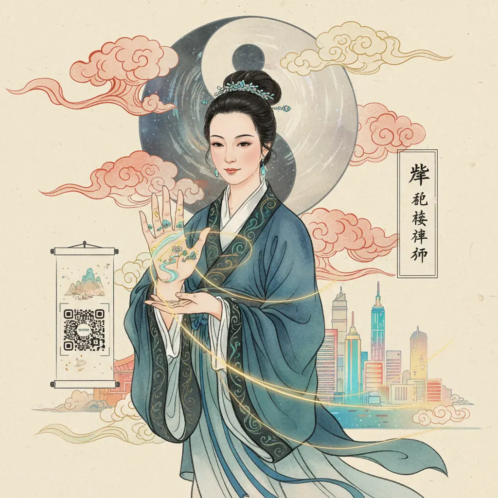 唐碧霞師傅 - 掌相