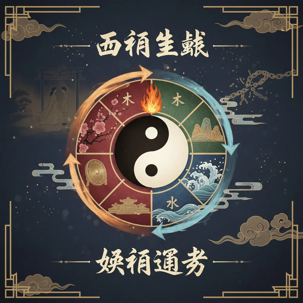 婚姻運勢 - 五行生剋