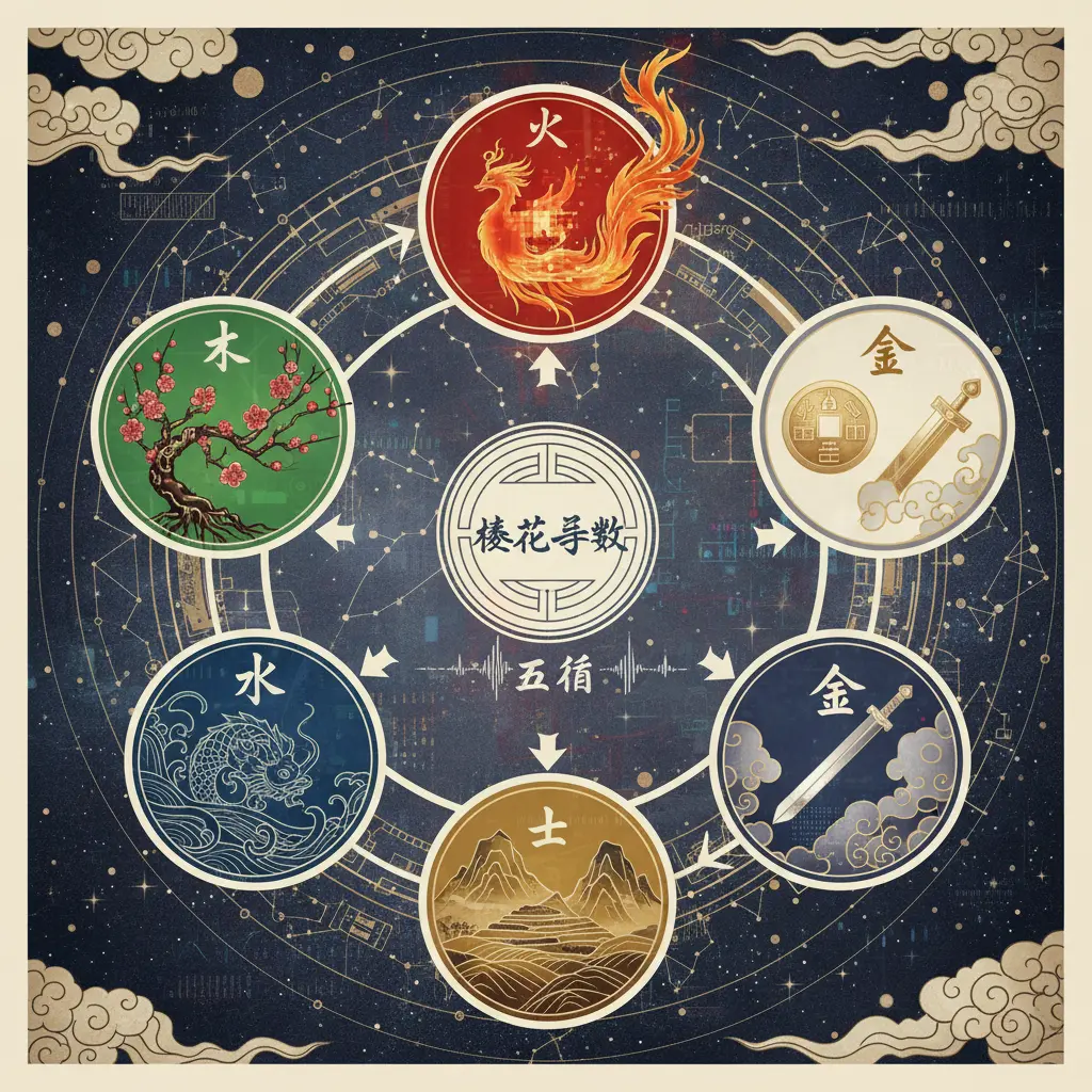 梅花易數 - 五行