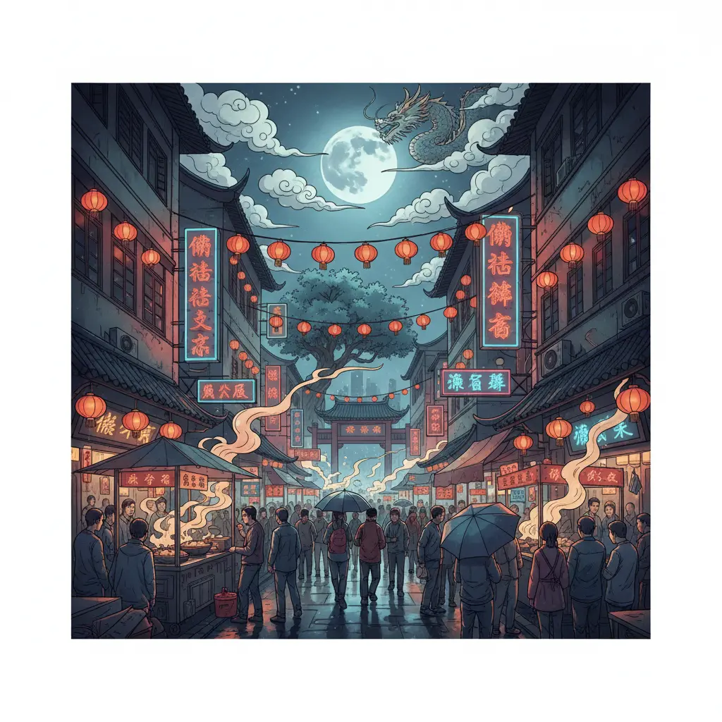 廟街 - 廟街夜市