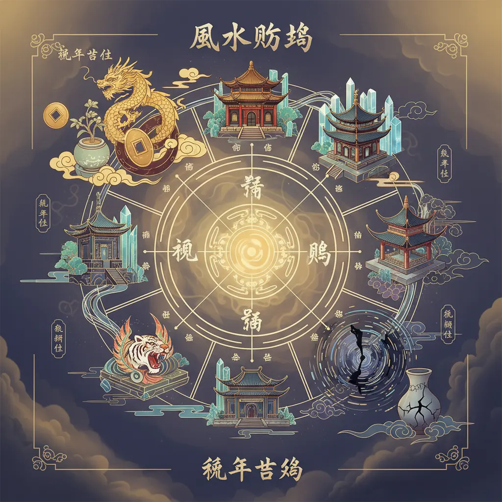 流年吉凶 - 風水佈局