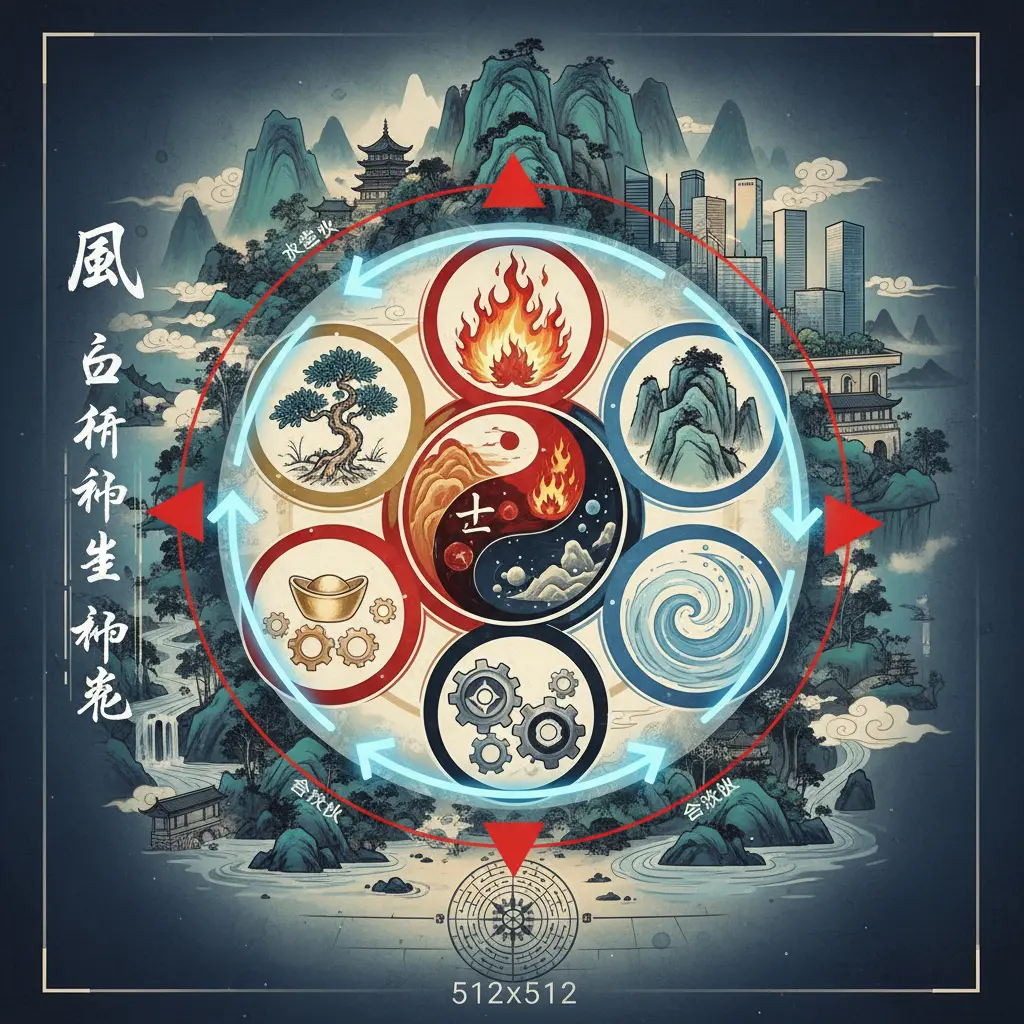 五行相生相剋 - 風水