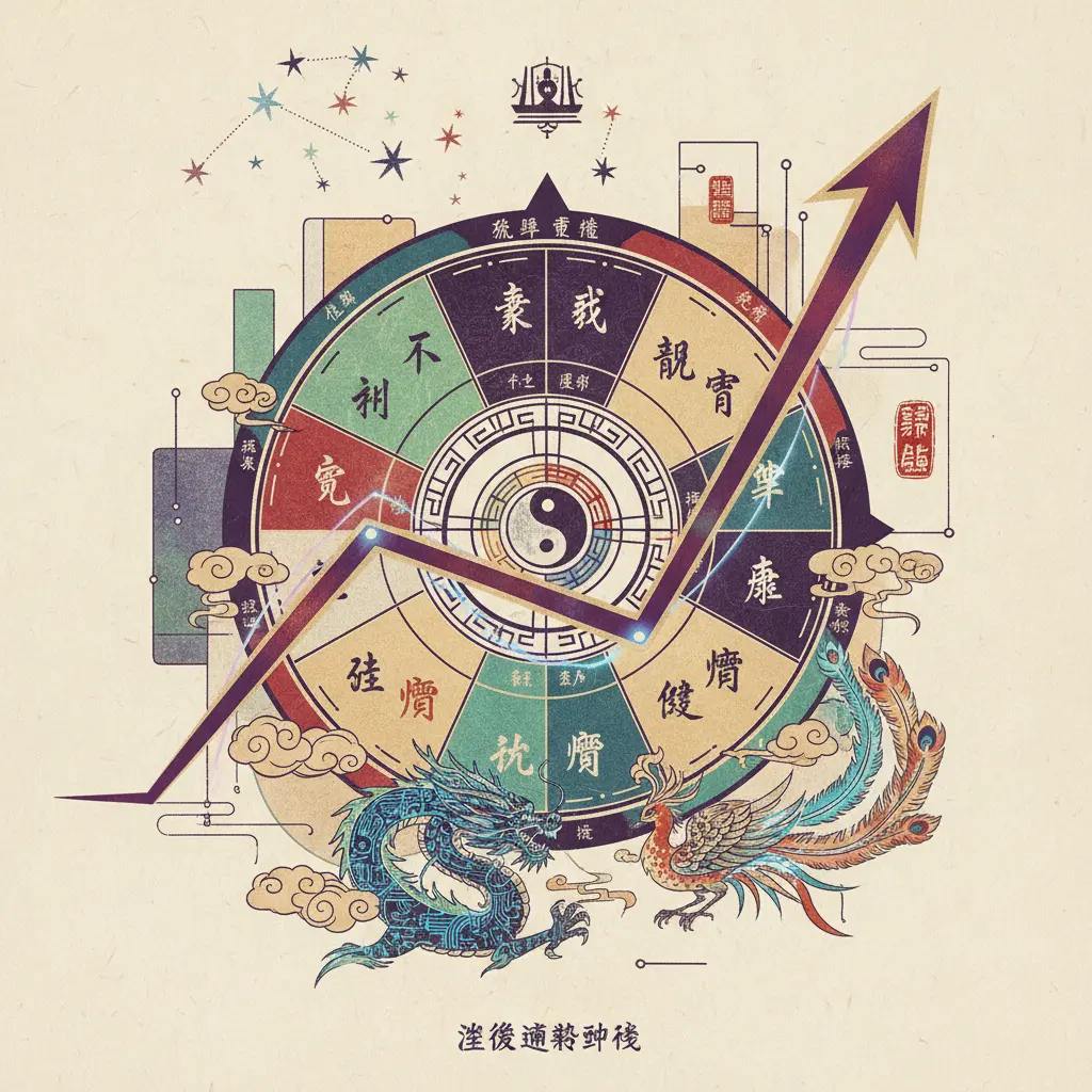 流年運程 - 紫微運勢曲線