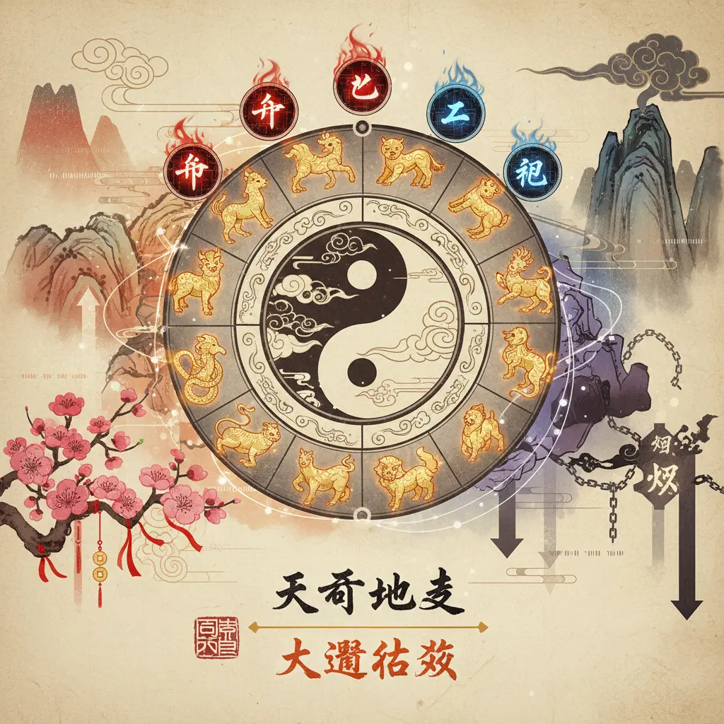 大運吉凶 - 天干地支
