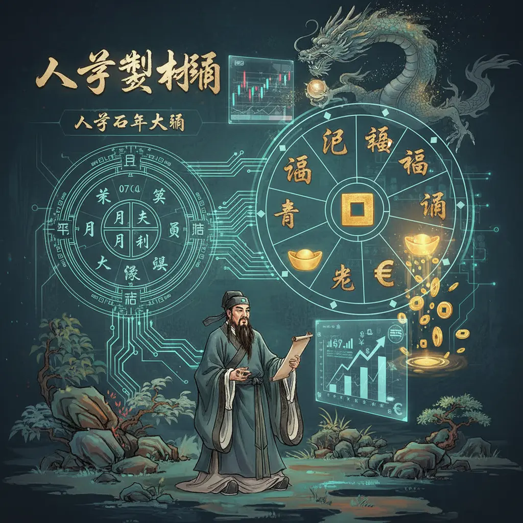 八字十年大運 - 八字測財運