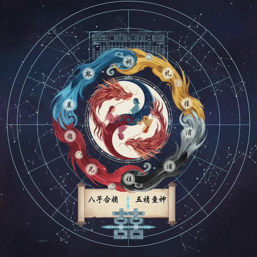 五行喜用神 - 八字合婚配對