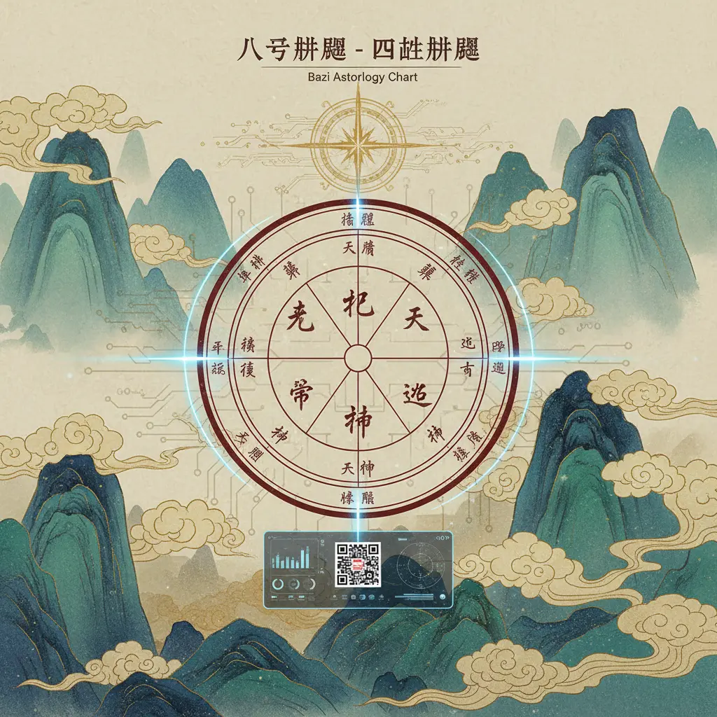 四柱命盤 - 八字排盤