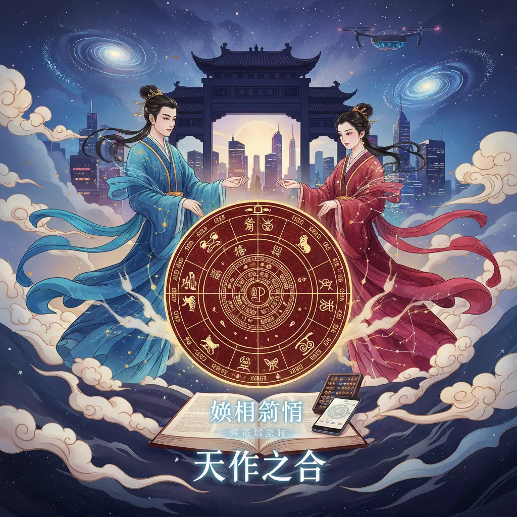 婚姻算命 - 命盤