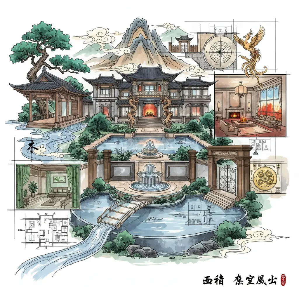 豪宅風水 - 五行