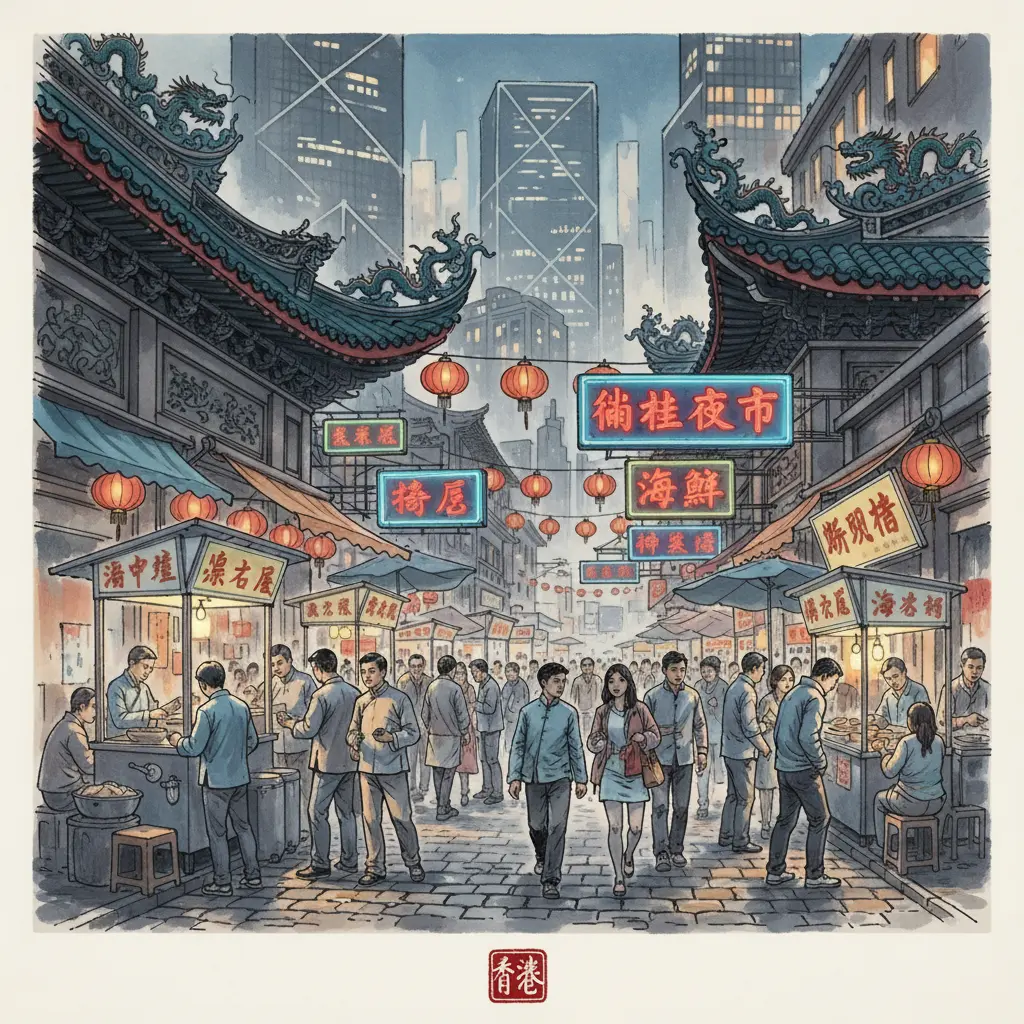 廟街 - 香港油麻地廟街