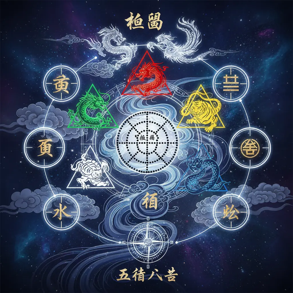 五行八卦 - 河圖