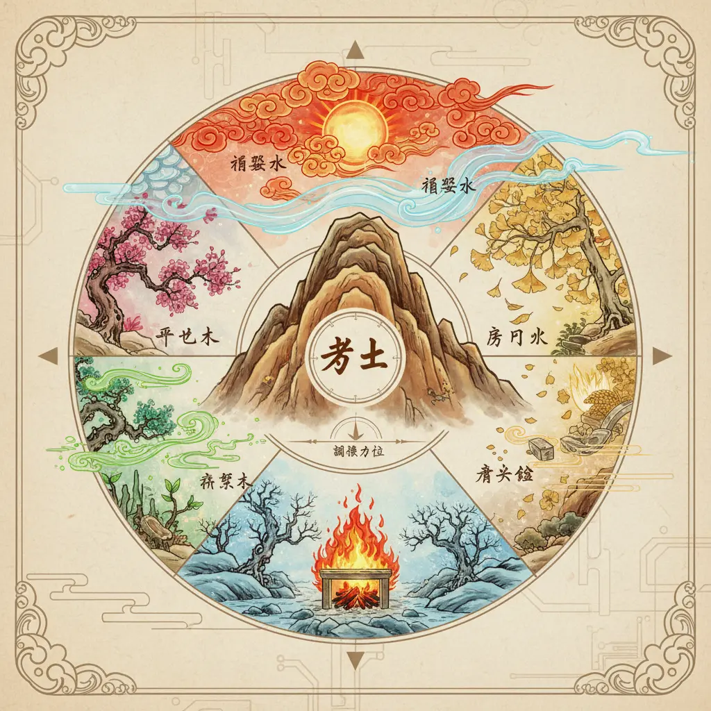 調候方位 - 戊土