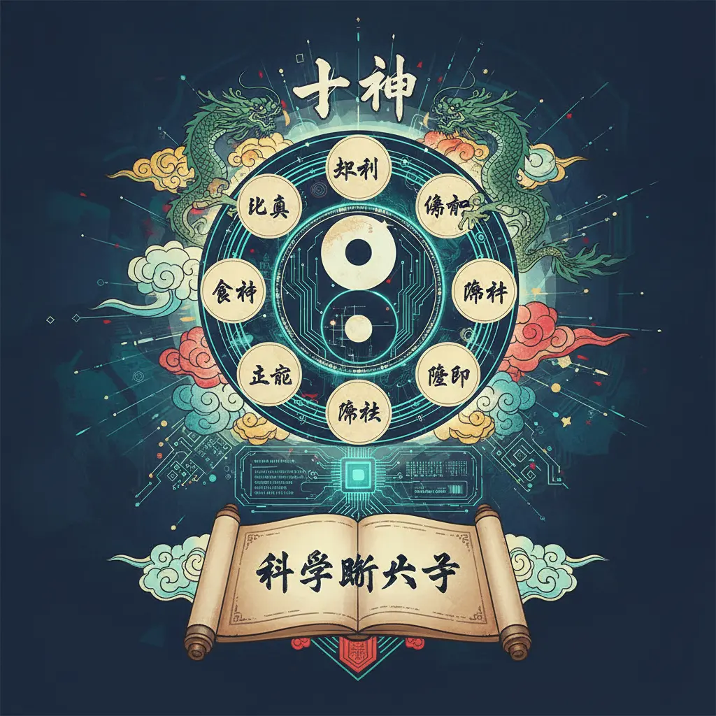 科學斷八字 - 十神