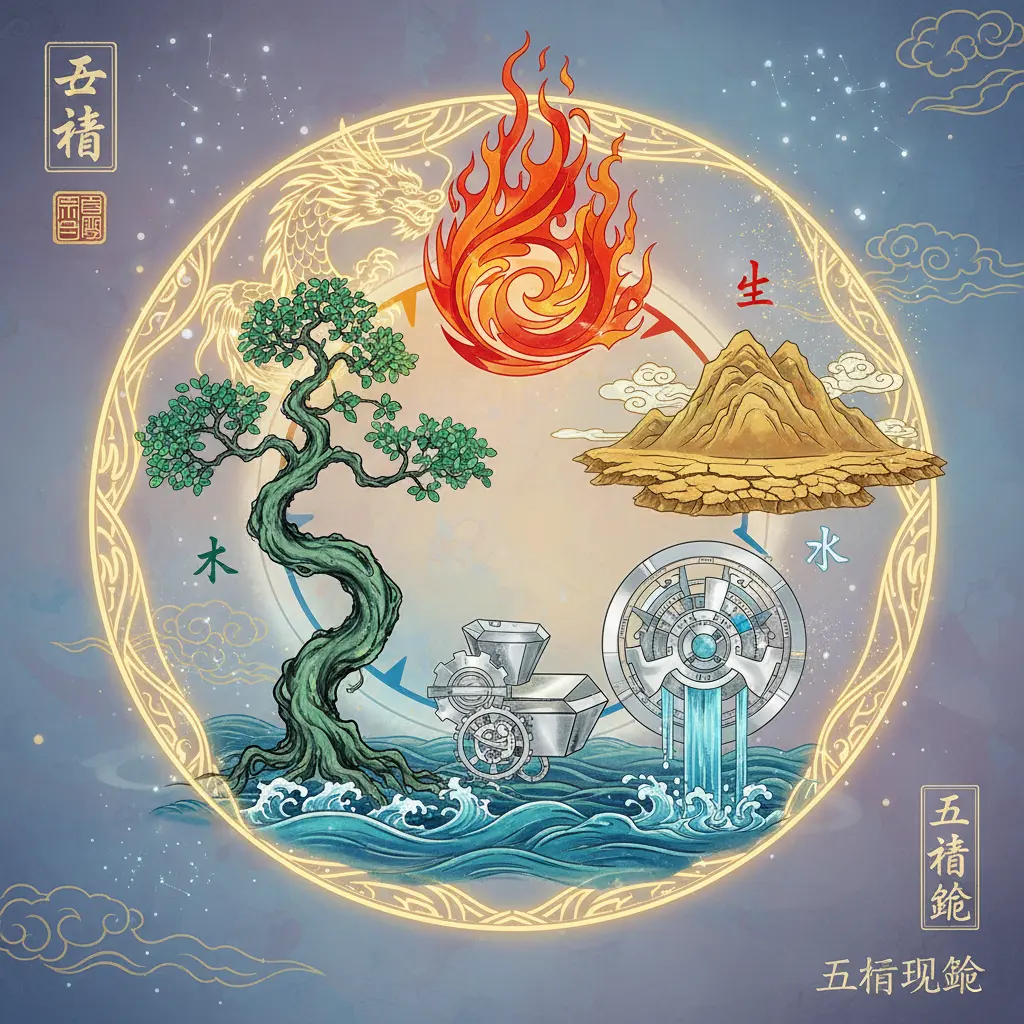 五行理論 - 五行相生