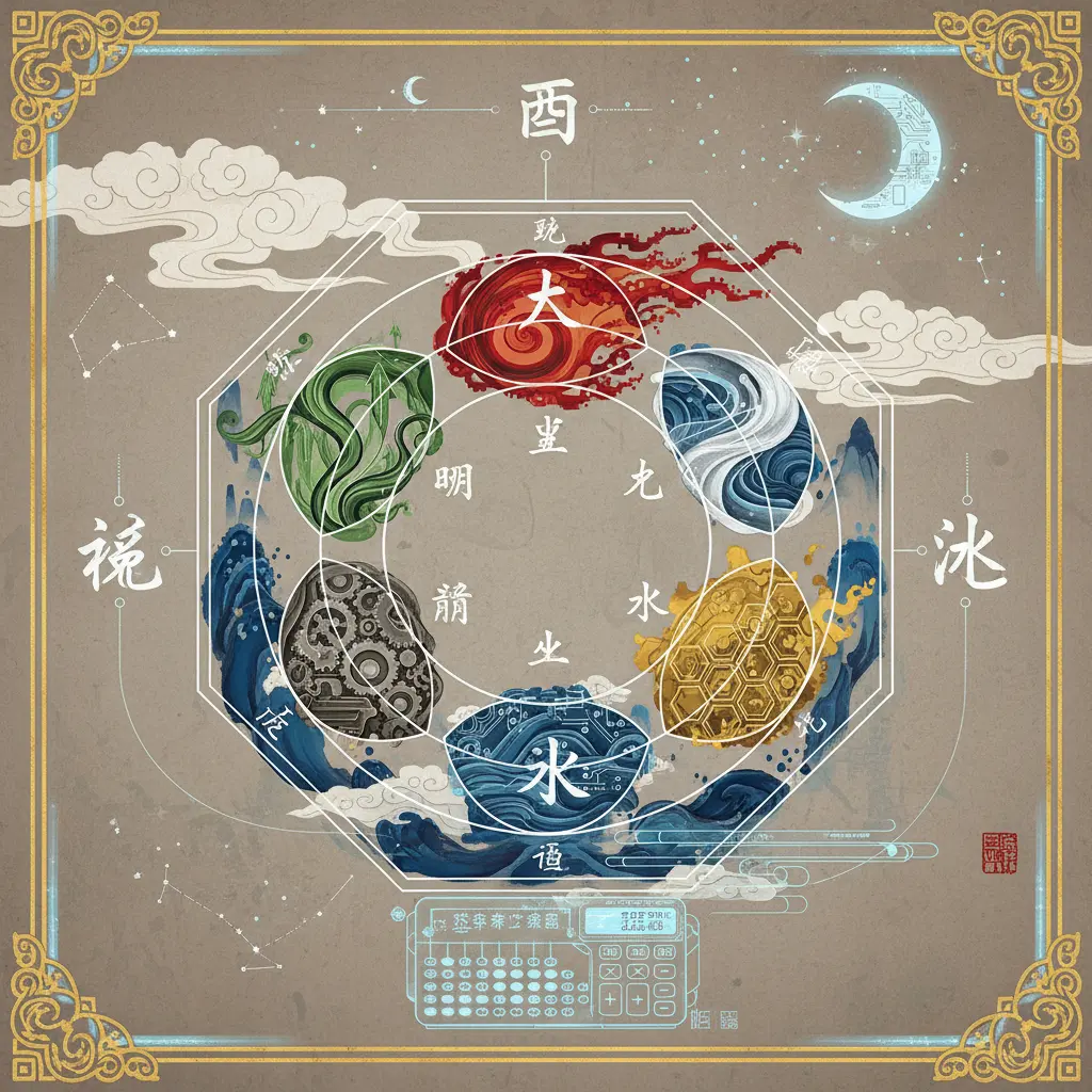 八字計算 - 五行理論