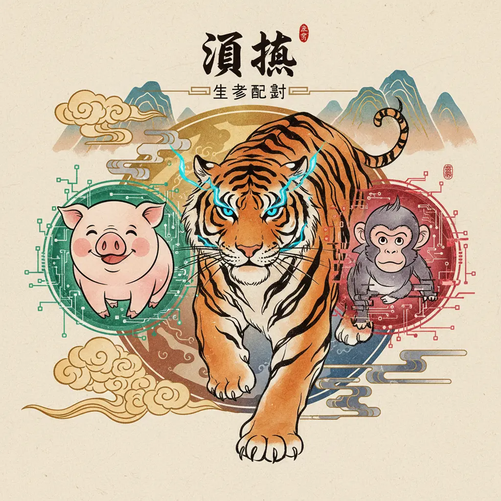 生肖配對 - 寅虎