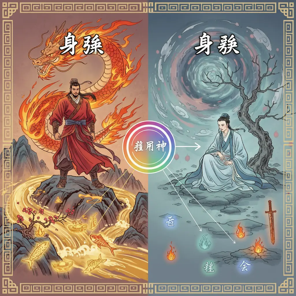 喜用神 - 身強身弱